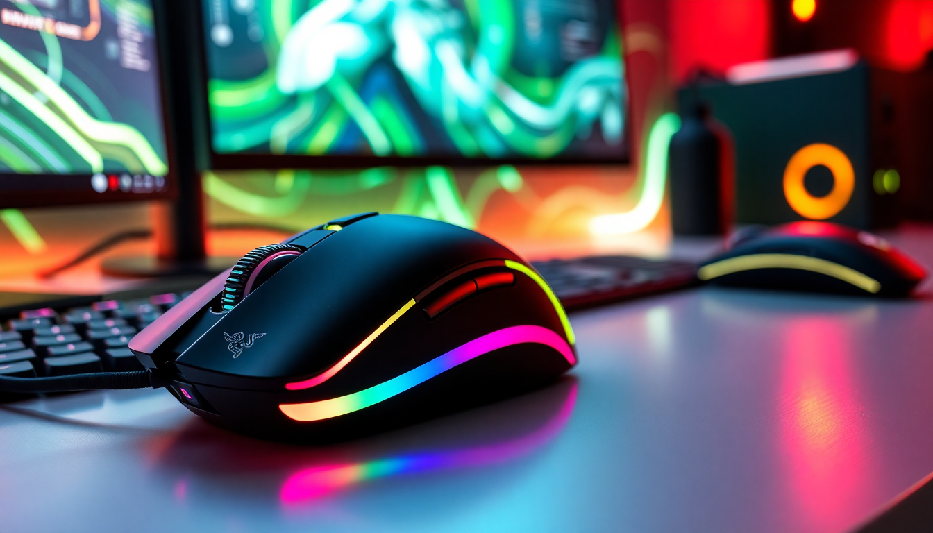 Razer Basilisk V3 Customizable Ergonomic Gaming Mouse