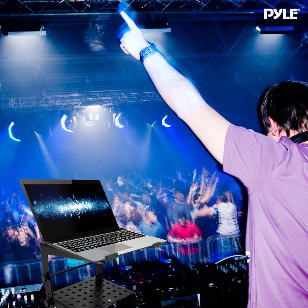 Pyle Portable Adjustable Laptop Stand