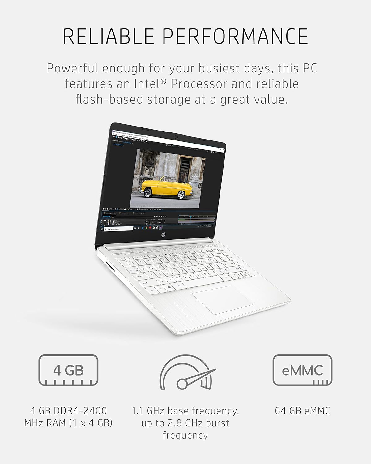 Unleash Productivity: Review of the HP 14 Laptop with Intel Celeron and 4K Graphics