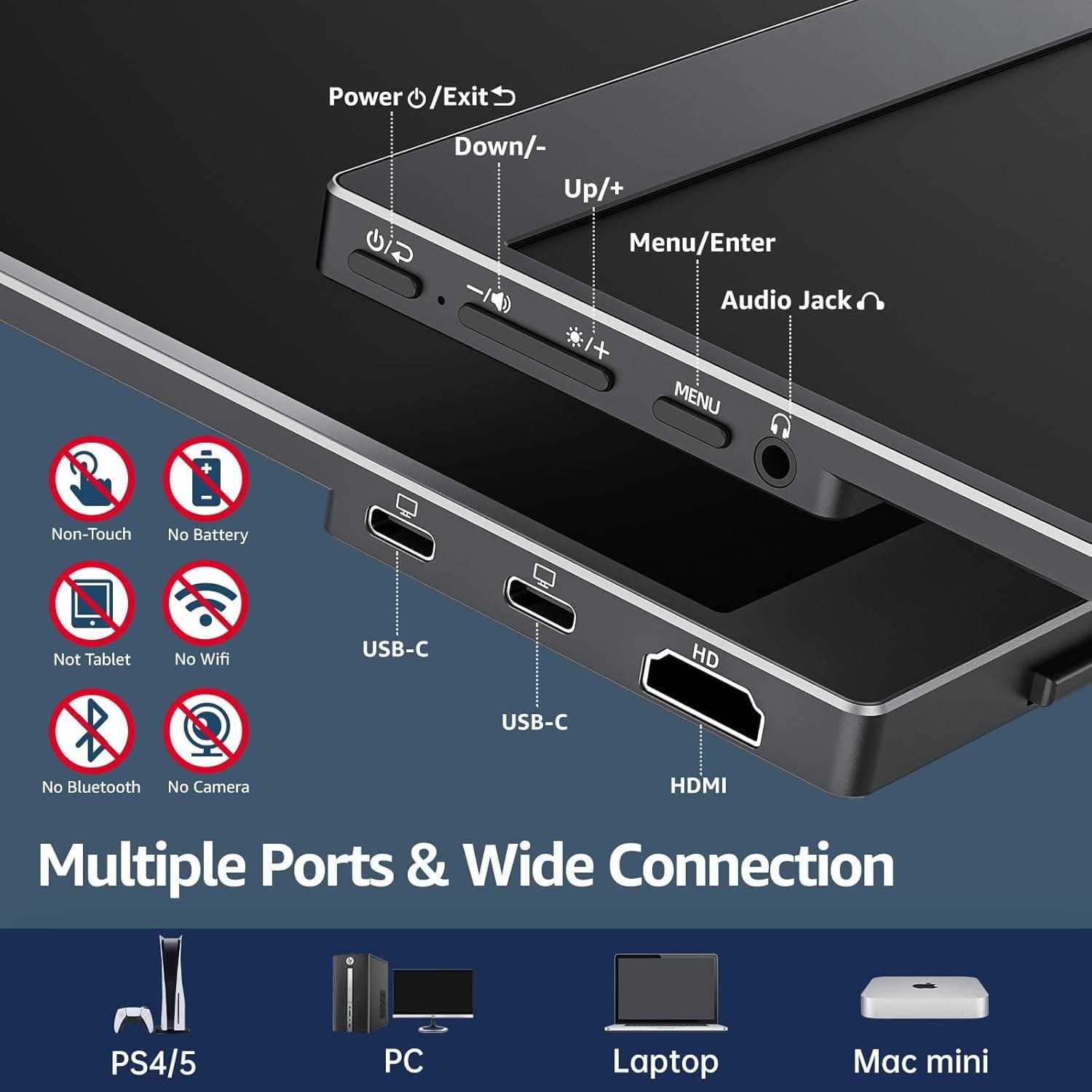 cocopar Portable Monitor 