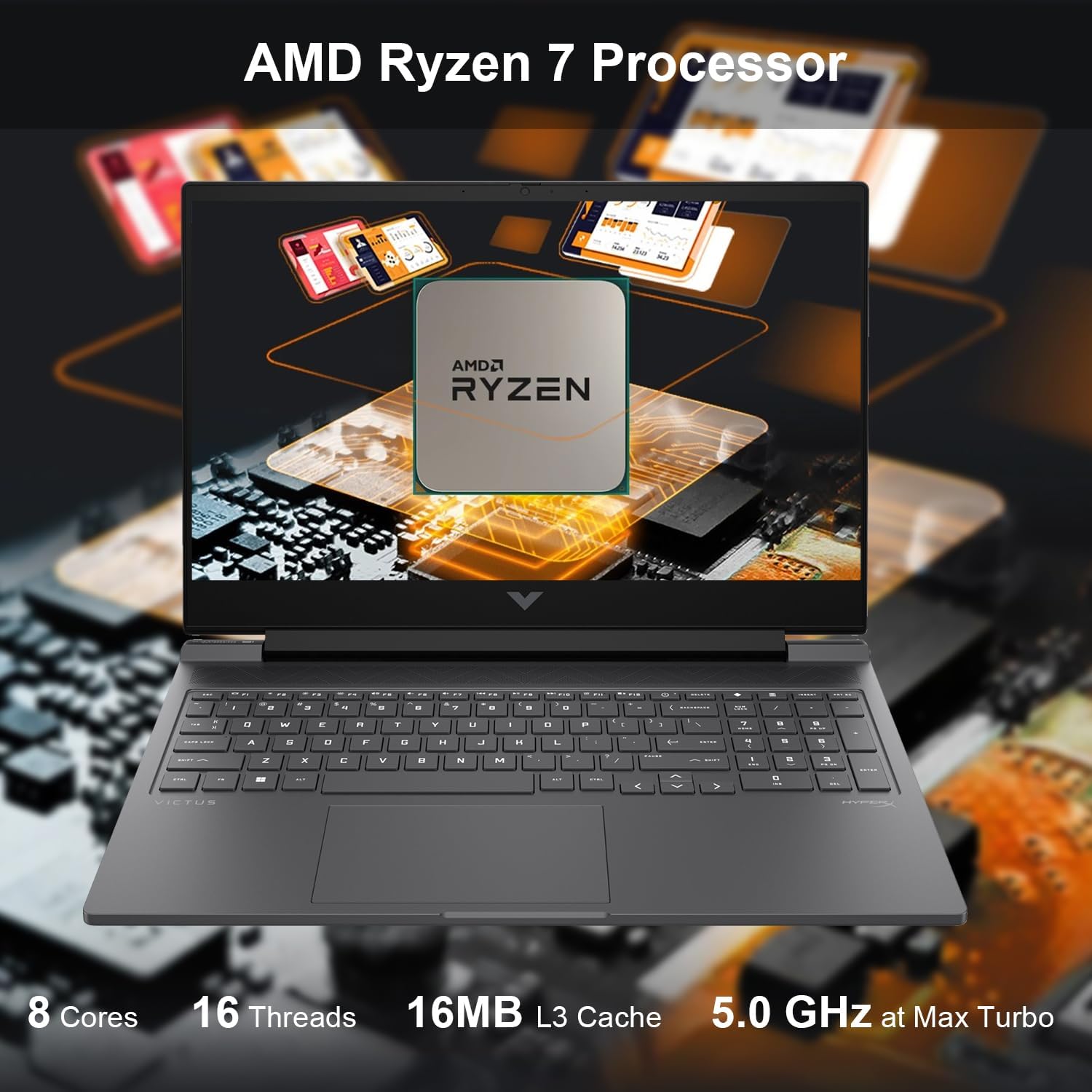 Unleash Gaming Power: HP Victus 16.1 with Ryzen 7 and RTX 4070 Review