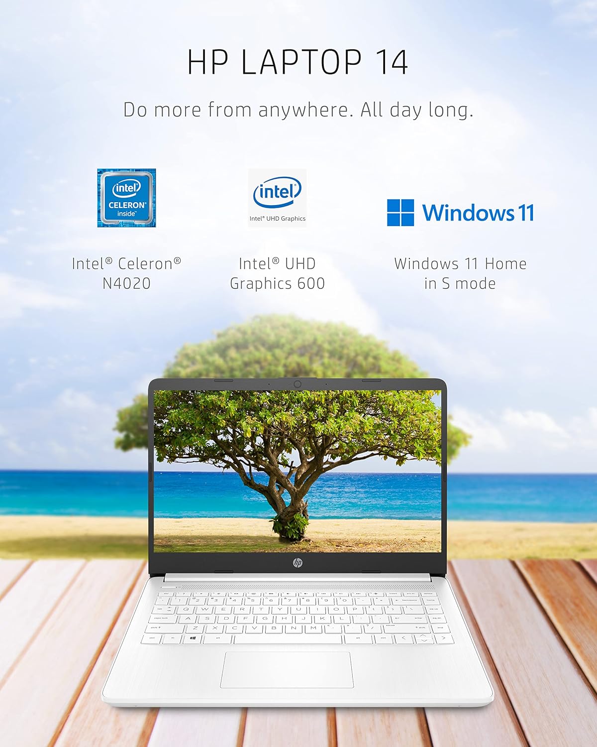 Unleash Productivity: Review of the HP 14 Laptop with Intel Celeron and 4K Graphics