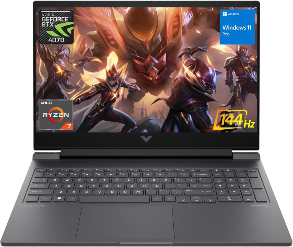 Unleash Gaming Power: HP Victus 16.1 with Ryzen 7 and RTX 4070 Review