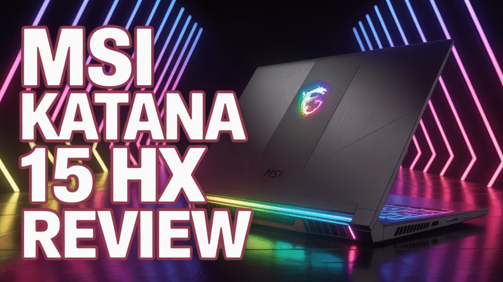 MSI Katana 15 HX Review: i9-14900HX + RTX 5070 QHD 165Hz Benchmarks