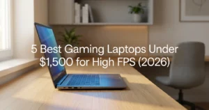 Best Gaming Laptops Under $1,500 for High FPS (2026)